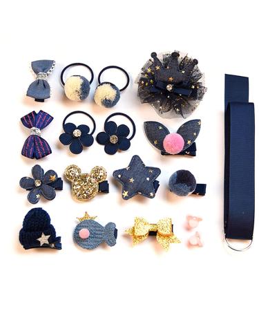 Shop Nface 36-Piece Baby Girl Hair Clips | Elastic Hair Ties & Cute Hair Loops | International Shipping Available - Buy Online on GoSupps.com