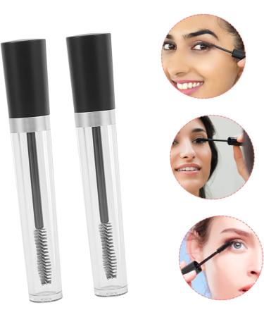 Healeved 8 Sets Refillable Eyelash Cream Bottle Mascara Tubes Empty Clear Mascara for Eyelashes Plastic - Buy Online on GoSupps.com