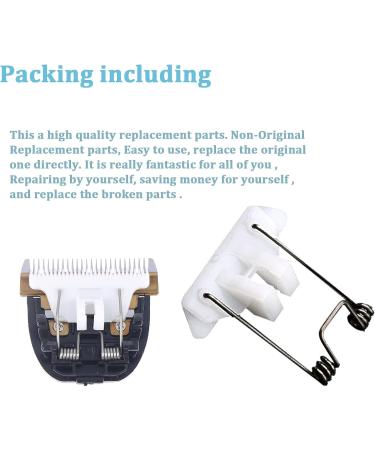 Babyliss 870 Series Hair Clipper Replacement Parts | Spring Tension & Cam Follower for Hair Trimmer Swing Head Guide Block - Buy Online on GoSupps.com