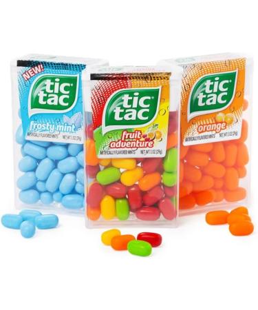 Tic Tac Variety Flavours Sweets 18g - Pick Any 10 Your Favourite Flavour Tic Tac Sweets - Buy Online on GoSupps.com