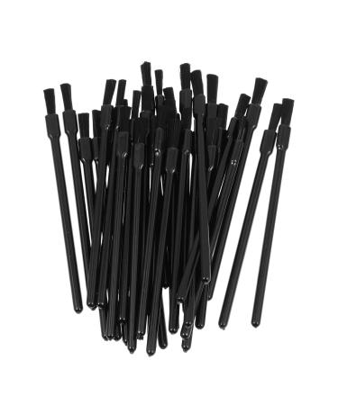 100Pcs Disposable Lip Plastic Makeup Brush Lipstick Lip Gloss Wands Applicator Tools Makeup Beauty Tool for Women Girls Travel Makeup