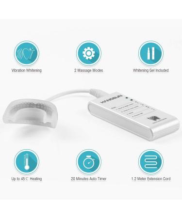Hangsun Teeth Whitening Kit with Sonic Gel Pen and 20 Minutes Auto Timer - Professional Home Dental Care for Removing Stains from Coffee and Smoking - Buy Online on GoSupps.com