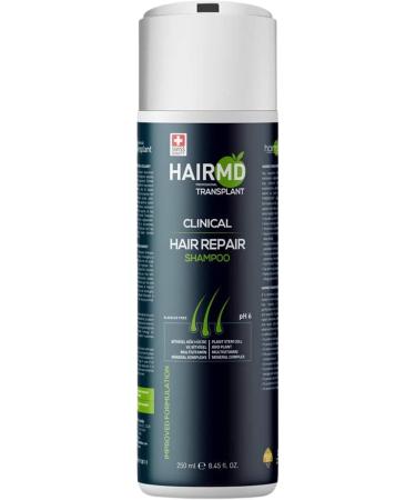 HairMD Hair Growth Shampoo & Foam Set - Hair Regrowth Set with 250 ml Regenerating Shampoo and 150 ml Repair Foam - Rich in Biotin Keratin Saw Palmetto - Suitable for All Hair Types - Buy Online on GoSupps.com