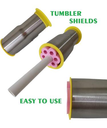 Silicone Tumbler Shields for Epoxy Resin Paint - 5 Pack - Buy Online on GoSupps.com