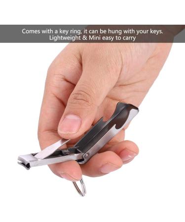 Outdoor Multi-Function 2 Nail Cutter Chain Ring Nail Cutter Clippers Nail Clippers For Nail Clippers In 1 Mini Tool Key Bottle Opener - Buy Online on GoSupps.com