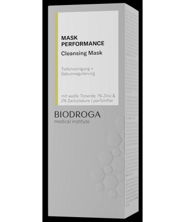 Biodroga Cleansing mask facial mask 50 ml pore deep cleansing for oily skin purifying skin care - Buy Online on GoSupps.com