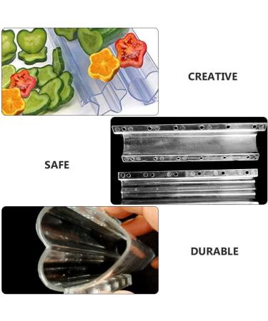 jojofuny 3pcs Vegetable Shaping Mold Planter Mold Melon Shaping Mold Vegetable Shape Mold Modeling Strawberry 20x6.5cm Transparent - Buy Online on GoSupps.com