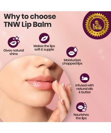 Herbal Beetroot Lip Balm - Ayurvedic Moisturizer for Dry Chapped Lips | Cocoa & Shea Butter | Paraben-Free | 5g - Buy Online on GoSupps.com