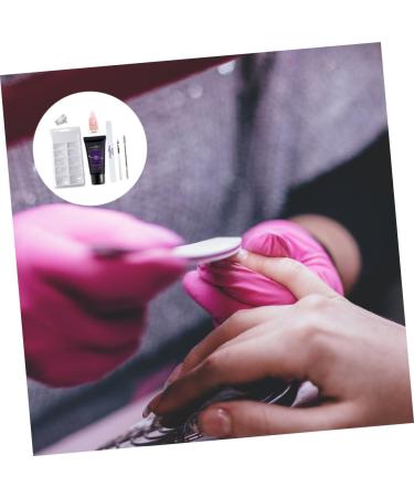 DOITOOL 3 Sets Nail Extension Glue Set Nail Extension Kit Gel Extension Nail Kit Nail Lengthen Kit Poly Nail Gel Slip Solution Nail Kits Nail Extension Gel Plastic Manicure Extend - Buy Online on GoSupps.com