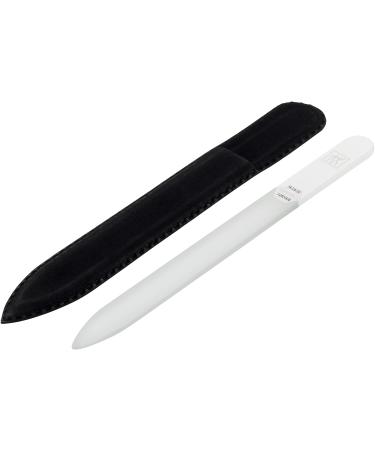 ZWILLING Glass Nail File - Double-Sided Fine Grain Nail Care with Protective Cover Premium 150 mm | International Shipping Available - Buy Online on GoSupps.com