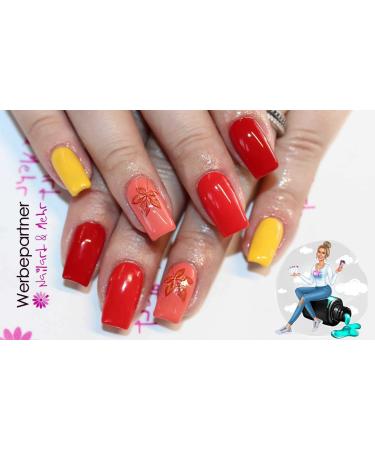 N+M Supreme Colour Gel 5g - Carmin Red | Opaque No Stir Mixing UV/CCFL/LED Compatible | International Shipping Available - Buy Online on GoSupps.com