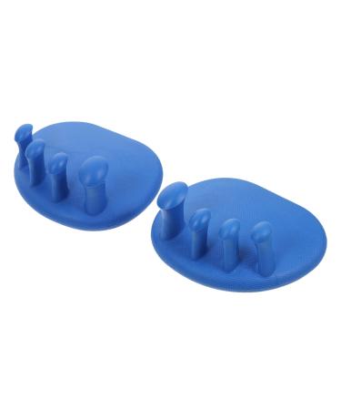 Toddmomy 1 Pair Arch Trainer Thumb Splint Exercise Accessories Flex Tools Bunion Splint Bunion Protector Bunion Toe Spacers Toe Correction Stretcher Foot Bone Blue Exerciser Blue 11X10X6CM
