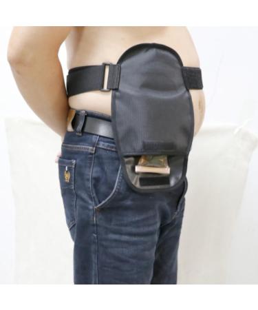 Waterproof Ostomy Bag Covers 31x18.5 cm | Adjustable Elastic Belt for Colostomy & Urostomy | Laqerjc - Buy Online on GoSupps.com
