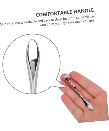 Angoily 2pi ces B tons De Massage Pour Yeux Accessoires De Pour Contour Yeux Fatigue 8x1cm argent - Buy Online on GoSupps.com