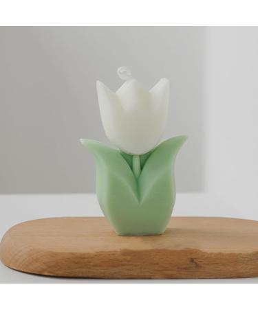 Tulip Flower Aromatherapy Candle - Perfect for Valentine's Day Weddings & Birthdays | International Shipping Available - Buy Online on GoSupps.com