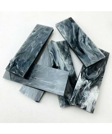 2PCS 160X50X8MM Marble Texture Acrylic Knife Scale Sword Blank Set - Buy Online on GoSupps.com