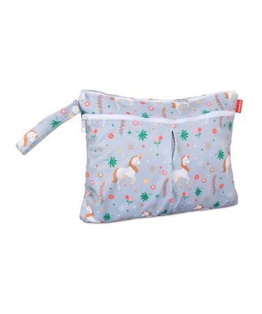 Damero Unicorn Diaper Bag Wetbag | Reusable Spacious Pockets for Babies' Diapers Dirty Clothing & Accessories - Perfect for On-the-Go! - Buy Online on GoSupps.com