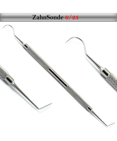 SLITETECH 6/23 Dental Probe Tartar Scraper - Professional Tooth Cleaning Tool for Optimal Dental Hygiene - Buy Online on GoSupps.com