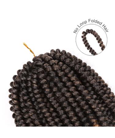 8-Inch Spring Fluffy Synthetic Crochet Braided Hair Extensions - Short Ombre Afro Braids 30 Roots per Pack (106g) | B30 6PCs/Lot - Buy Online on GoSupps.com