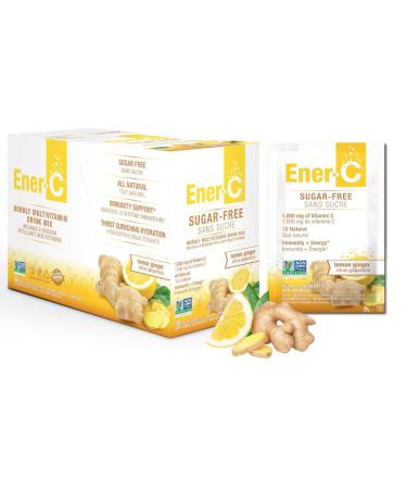 Conquitlam BC V36C2 EnerVitamin C Lemon Ginger 30 PacketsSachets
