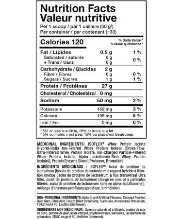 ALLMAX Isoflex Strawberry 2 Pound - Buy Online on GoSupps.com