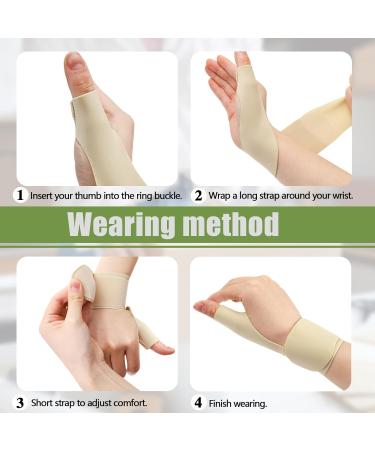 Buy Wrist Brace with Thumb Support - Arthritis Pain Relief & Compression Sleeve for Optimal Comfort - Buy Online on GoSupps.com