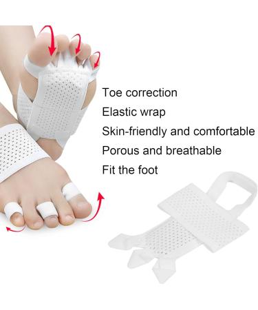 Bunion Corrector - Breathable Elastic Hallux Valgus Toe Smooth Band for Men & Women | Relief from Hallux Valgus & Hammer Toe - Buy Online on GoSupps.com