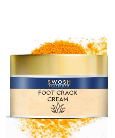 SWOSH Foot Crack Cream for rough dry and cracked heels for women and men 50 grams Pedicure Foot Care & Heel Repair For Moisturizing & Nourishing and Antitanned Soft Feet