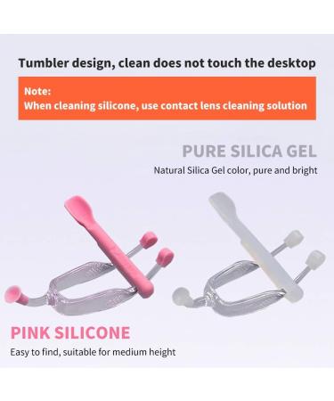 OFONE Contact Lens Remover and Inserter Tool with Tweezers - Soft Silicone Scoop and Case - Portable Pink Contact Lens Applicator for Travel - Buy Online on GoSupps.com