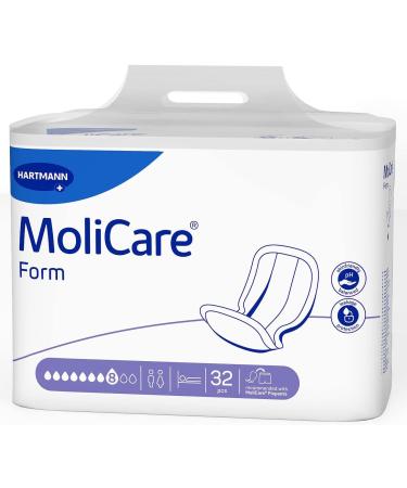 Molicare Form 8 Drops for Severe Incontinence - High Security & Discretion for Men & Women | 128 Pieces - Best with Molicare Premium Fixing Pants - Buy Online on GoSupps.com
