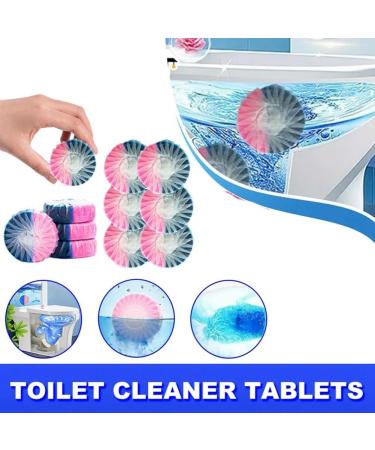 Jbnmvc Toilet Bowl Cleaner Tablets Deep Cleaning Deodorant Cleaning Agent Pills Toilet Tank Cleaners Remove Urine Stains Odor - Buy Online on GoSupps.com