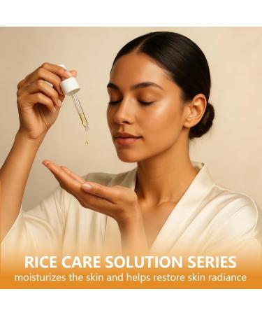 Extrait d extrait de riz - Ampoule White Rice Pour Le Visage Et Corps - limine les points noirs et hydrate l hydratation-Convient tous les types de peau(1) - Buy Online on GoSupps.com