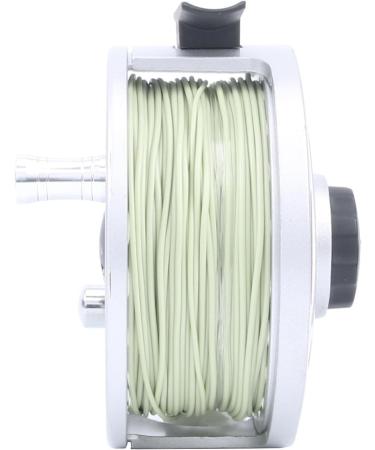 Maxcatch ECO Large Arbor Fly Fishing Reel - Pre-Loaded Combo | Silver Reel & Moss Green Line 3/4wt | Maximumcatch - Buy Online on GoSupps.com