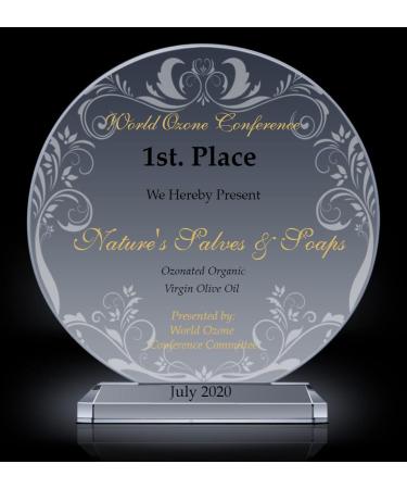 Nature's Salves and Soaps 100% Fully Ozonated Unrefined Organic Sunflower Oil - 2 Oz - * Glass Jar * 2 Ounce (Pack of 1) - Buy Online on GoSupps.com