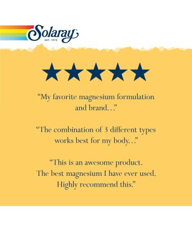Solaray Magnesium Asporotate 400 mg - 180 VegCaps for Optimal Wellness - Buy Online on GoSupps.com