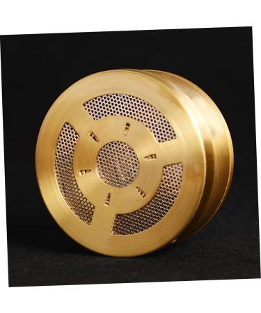 Beavorty 3 Series Box Moxa Burner - Portable Moxibustion Organizer & Crushing Tools | Compact 8x8cm Moxa-Box (3PCs) for Hair Tubes - Golden Edition - Buy Online on GoSupps.com