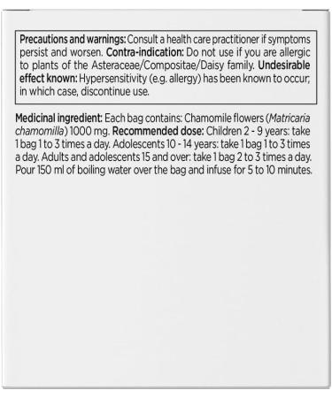 Four O'Clock Herbalist Calm Chamomile Herbal Tea Non-Gmo Kosher Gluten-Free 6 Pack of 20 Teabags - Buy Online on GoSupps.com