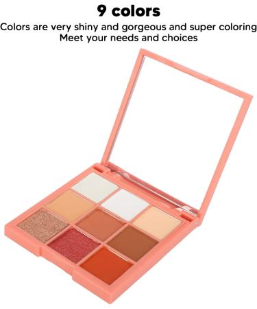 9 Colors Eyeshadow Palette Makeup Palette Eye Shadows Easy Coloring Eyeshadow Makeup Kit Long Lasting Eye Makeup Palette for Eyeshadow Face Highlighter Eyemazing Makeup (M9-2) - Buy Online on GoSupps.com