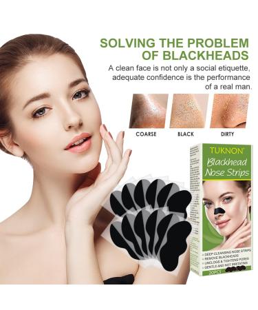 20 Pore Strips for Blackheads - Nosestripes Blackhead Clear-Up Strips for Men & Women - Buy Online on GoSupps.com
