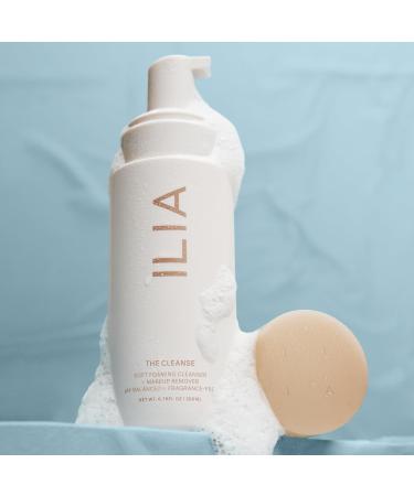 ILIA Cleanse Soft Foaming Cleanser & Makeup Remover | Non-Toxic Vegan Cruelty-Free | 6.76 fl oz (200 ml) - Buy Internationally - Buy Online on GoSupps.com