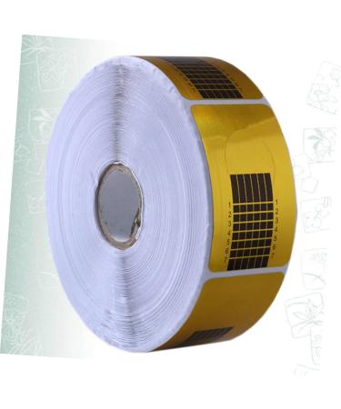 FRCOLOR 1 Roll of 500 Nail Art Tips Extension Nail Tips Nail Shape Guide Tape Nail Extension Stickers Nail Guide Stickers Nail Modelling Stickers Cover Organic - Buy Online on GoSupps.com