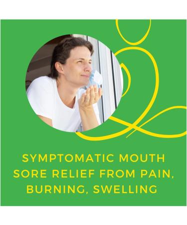 ECOLEAF Natural Mouth Sore Liquid Gel | Symptomatic Relief for Canker Sores, Cold Sores & Gum Irritations | Made in the USA with Organic Plant Extracts | Soothes Pain, Itching & Burning | 0.34 oz - Buy Online on GoSupps.com