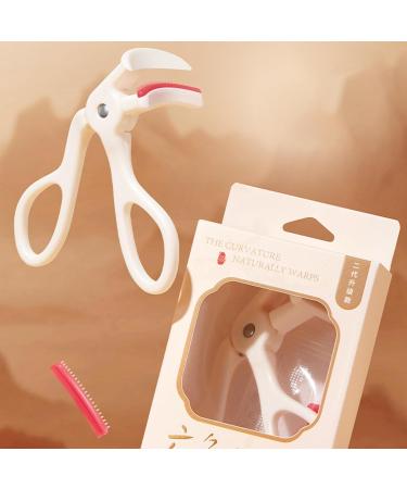 Eyelash Curler Eyelash Curler with Comb Eyelash Curler for Travel Makeup Curved Eyelash Curler for Natural Long-Lasting Curls Comfortable Grip - Buy Online on GoSupps.com