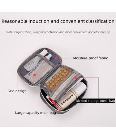 Mini Medical Organizer Bag Empty Travel First Aid Bag 2Pcs Small First Aid Survival Bag Small First Aid Bag Empty Emergency Trauma Kit Organizer Bag Mini First Aid Bag Medicine Pills Drug Storage Bag - Buy Online on GoSupps.com