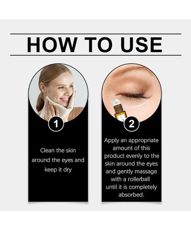  homomdy Eclipseecho Eye Rollers with Oil and Frankincense Anti-Wrinkle Serum Eye Roller Under Eye Bags Under Eye Incense (6 Pack) - Buy Online on GoSupps.com