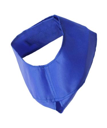 Minkissy cat eye dog blinds anti-bite-pussy blind cat muzzles schnapps glasses eye mask for pets cosmetic eye flap for cats breathable eye bumps snout 21x10cm blue