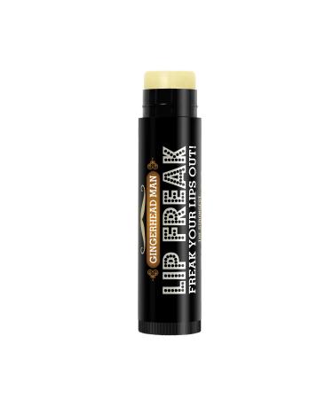 Doctor Lip Bang's BUZZING Lip Balm | Lip Freak | 100% All Natural | Cruelty Free | Flavoured Lip Freak (GingerHead Man)