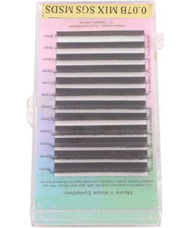 0.07B Thickness Volume Extension Auto Fan Eyelashes Longer Lasting Curl Lightweight Lash Clusters (8 15mm Mix) - Buy Online on GoSupps.com