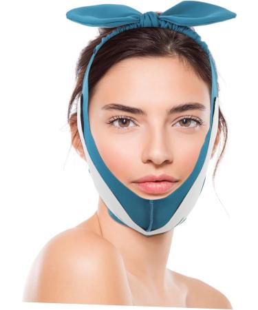 FRCOLOR Face Shaping Facial Firming Band Women Type Double Chin Reducer Type V Line Strap Women s Belts Double Chin Reducer Strap Tighten The Belt Miss Fabric The Face - Buy Online on GoSupps.com