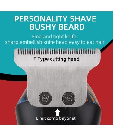 Buy Digital Display Professional Barber Pusher Hair Clipper - Electric Reciprocating Random Graffiti Pattern for Men - Best International Shipping - Buy Online on GoSupps.com